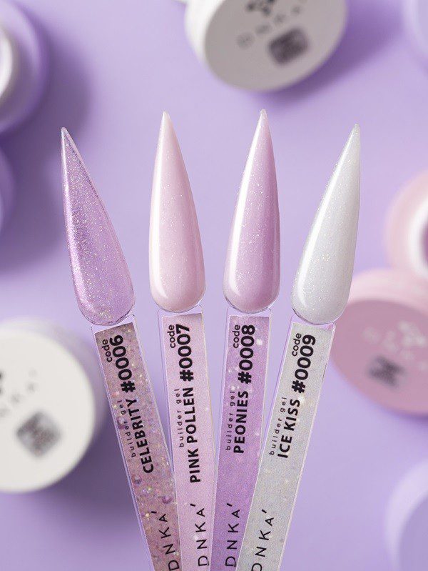 DNKa’ Builder Gel #0008 Peonies, 30 ml - Image 2