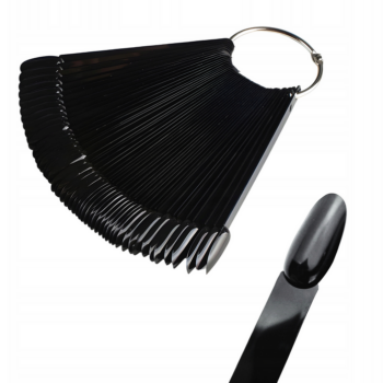 Amostrário preto Amêndoa em anel, 30 un.