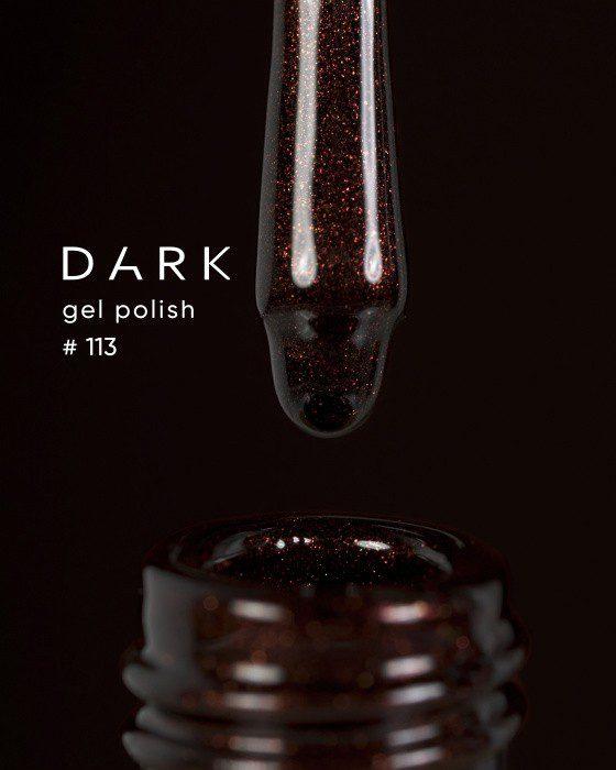 Verniz de Gel Dark gel polish 113, 10 ml