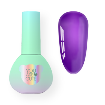 YOUARECUTE VITRAGE Color 127 – verniz de gel vitral roxo 5 ml