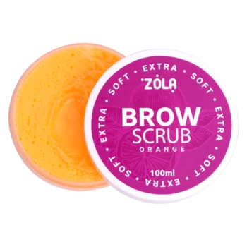 ZOLA Extra Soft Orange Brow Scrub – Peeling do brwi 100 ml