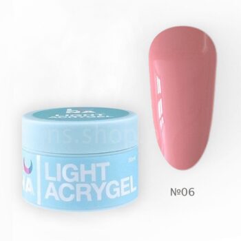Gel para unhas Luna Light Acrygel 06, 30 ml