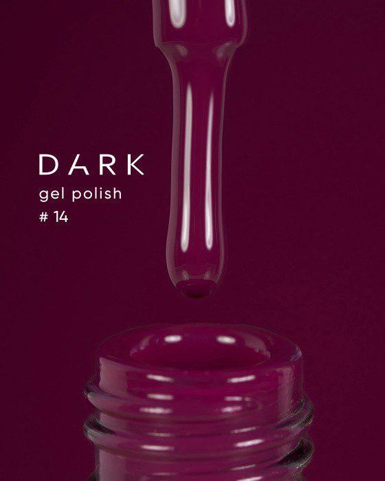 Verniz de Gel Dark gel polish 14, 6 ml