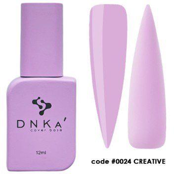DNKa’ Cover Base #0024 Creative, 12 ml – base camuflagem lavanda