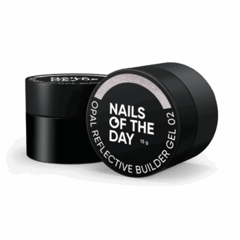 NAILSOFTHEDAY Opal Reflective Builder Gel 02, 15 g