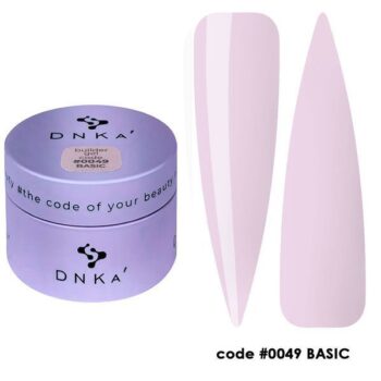 DNKa’ Builder Gel 0049 BASIC Rosa Leitoso 30 ml