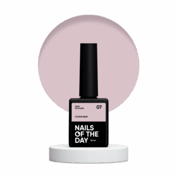 NAILSOFTHEDAY Cover Base NEW Formula 07, 10 ml