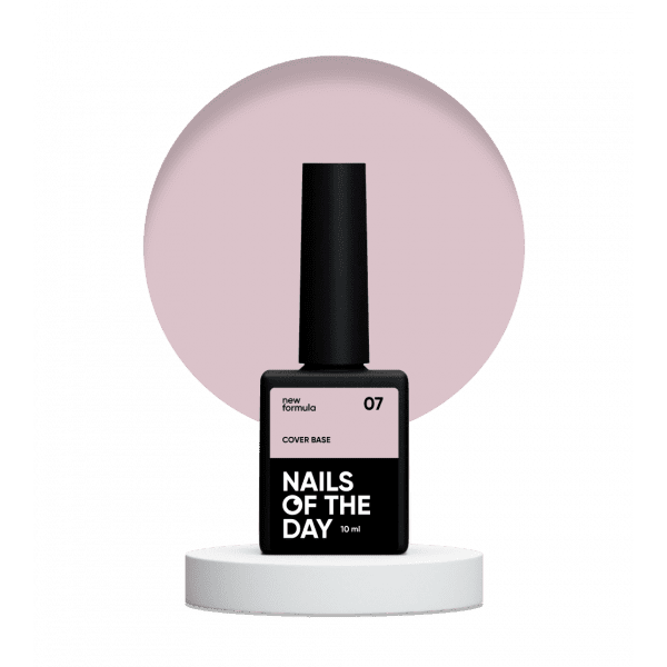 NAILSOFTHEDAY Cover Base NEW Formula 07, 10 ml