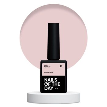 NAILSOFTHEDAY Cover Base New Formula 11 10 ml – nude suave