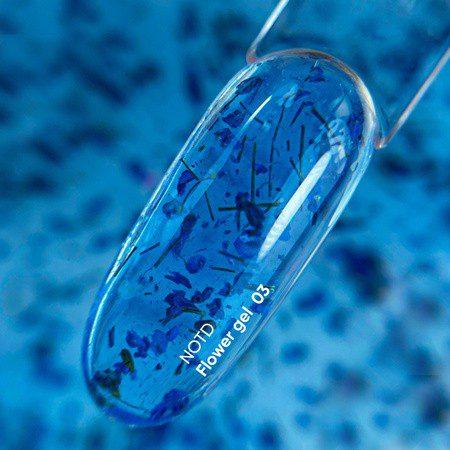 NAILSOFTHEDAY Flower Gel 03, 15 g – gel construtor com flores secas - Image 2