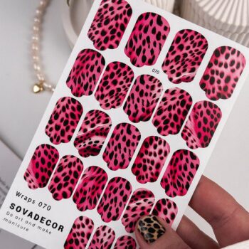 Autocolantes de gel para unhas SOVADECOR 070