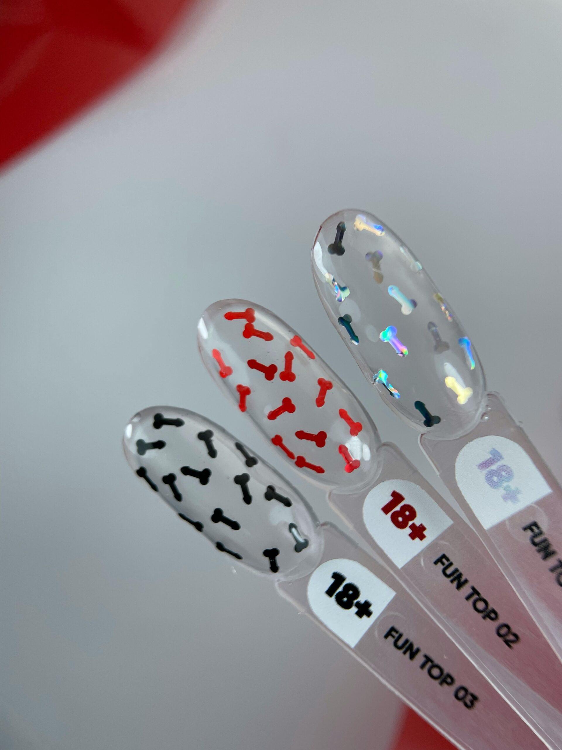 NAILSOFTHEDAY Fun Top 1, 10 ml - Image 2