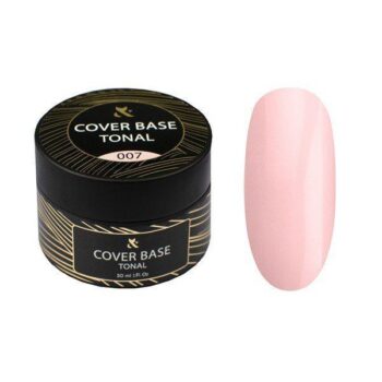 F.O.X Tonal Cover Base 007 (jar), 30 ml – base de borracha