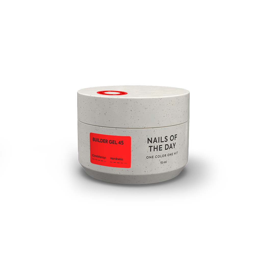 NAILSOFTHEDAY Builder Gel 45, 15 ml