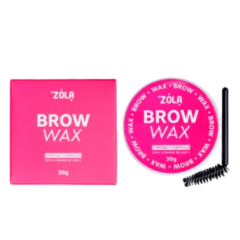 ZOLA Brow Wax 30 g – wosk do stylizacji brwi z efektem laminacji