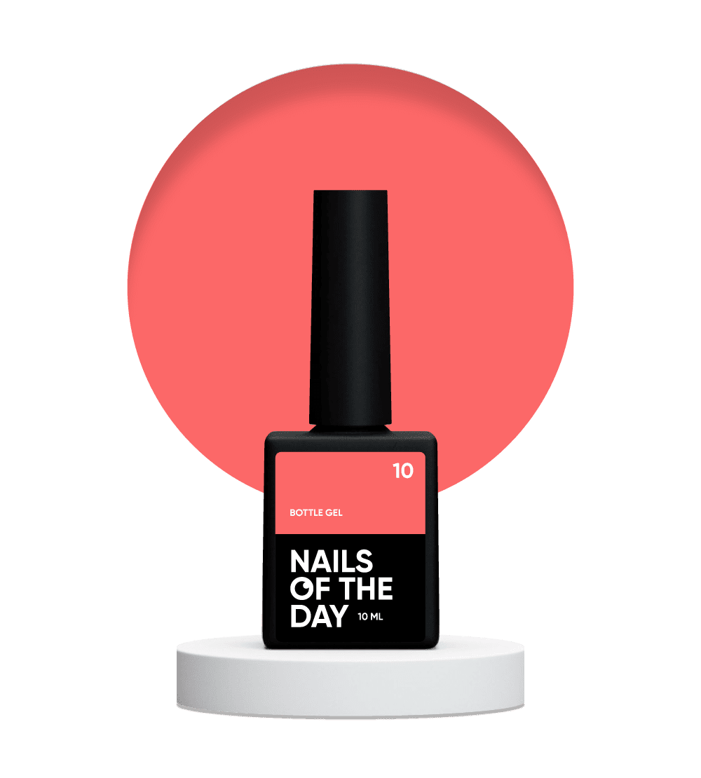NAILSOFTHEDAY Bottle Gel 10 gel de reforço, 10 ml