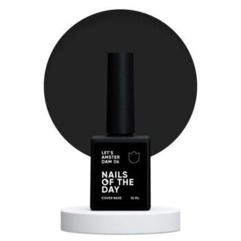 NAILSOFTHEDAY Let’s Amsterdam Black, 10 ml