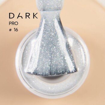 DARK PRO Base 16, 15 ml – base leitosa com glitter