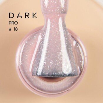 DARK PRO Base 18, 15 ml - base nude com glitter