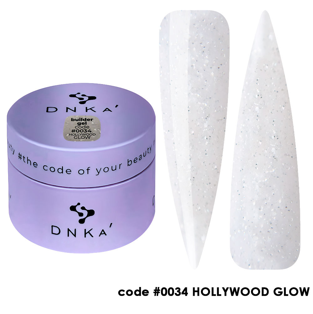 DNKa’ Builder Gel #0034 HOLLYWOOD GLOW, 30 ml