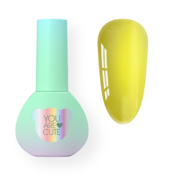 YOUARECUTE VITRAGE Color 137 – verniz gel vitral amarelo 5 ml