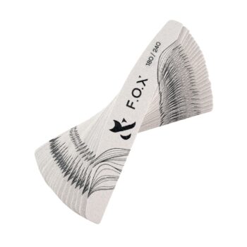 F.O.X Conjunto de limas (meia-lua) 180/240, 25 un.