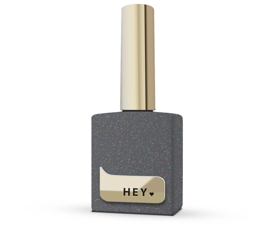 HEYLOVE Coin Top Silver & Gold matte, 15 ml - top mate