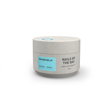 NAILSOFTHEDAY Builder Gel 43, 15 ml