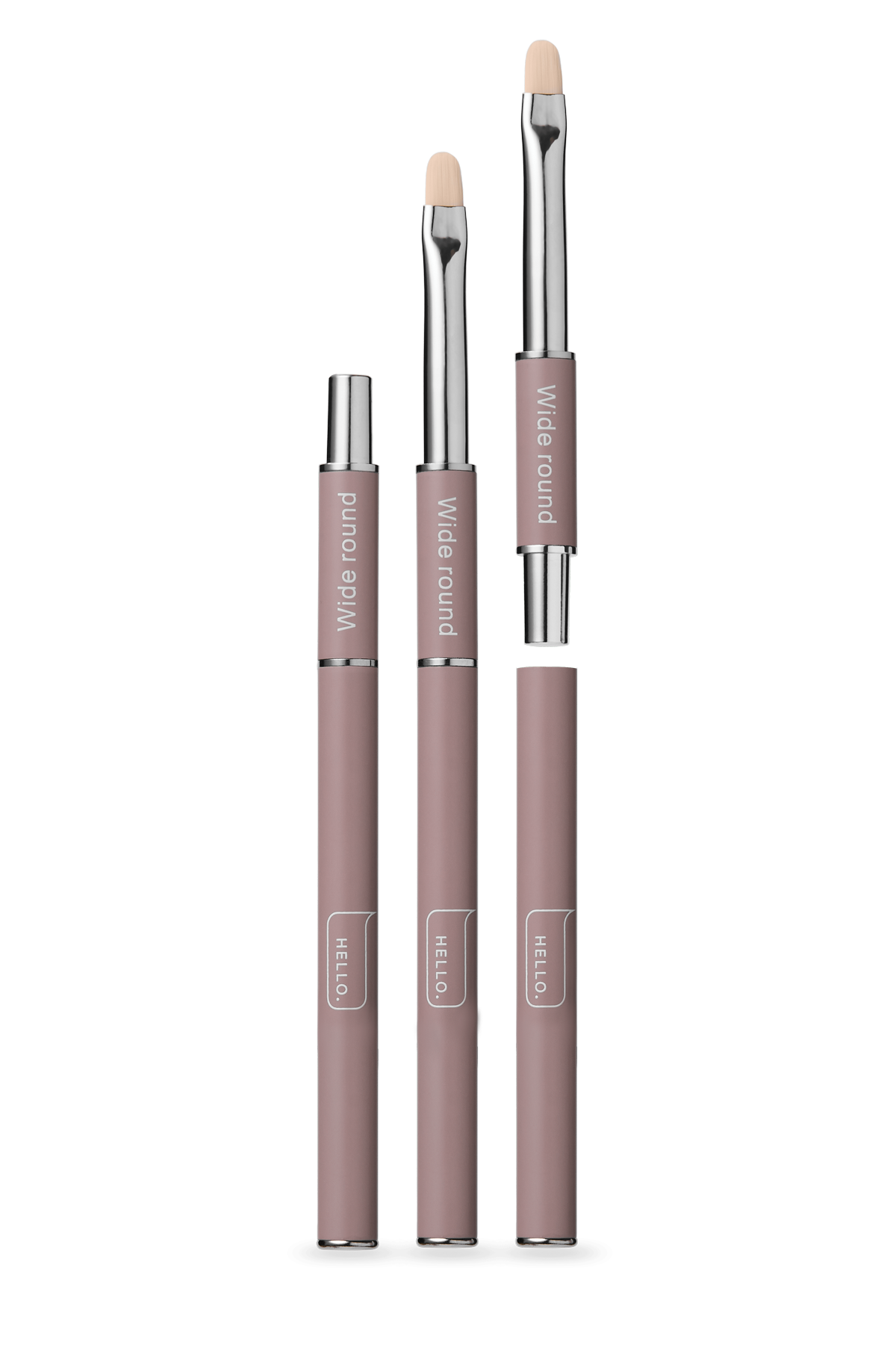 HEYLOVE Brush Wide Round – pincel para gel (8 mm)