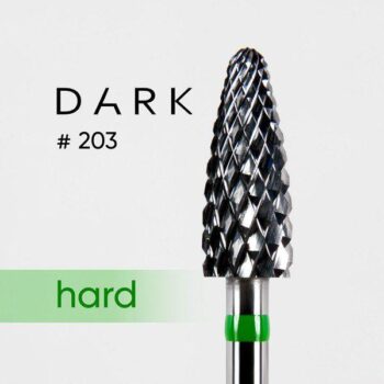 Fresa DARK 203 para remoção de verniz gel verde