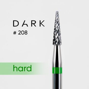 Broca DARK 208 de carboneto verde, cone