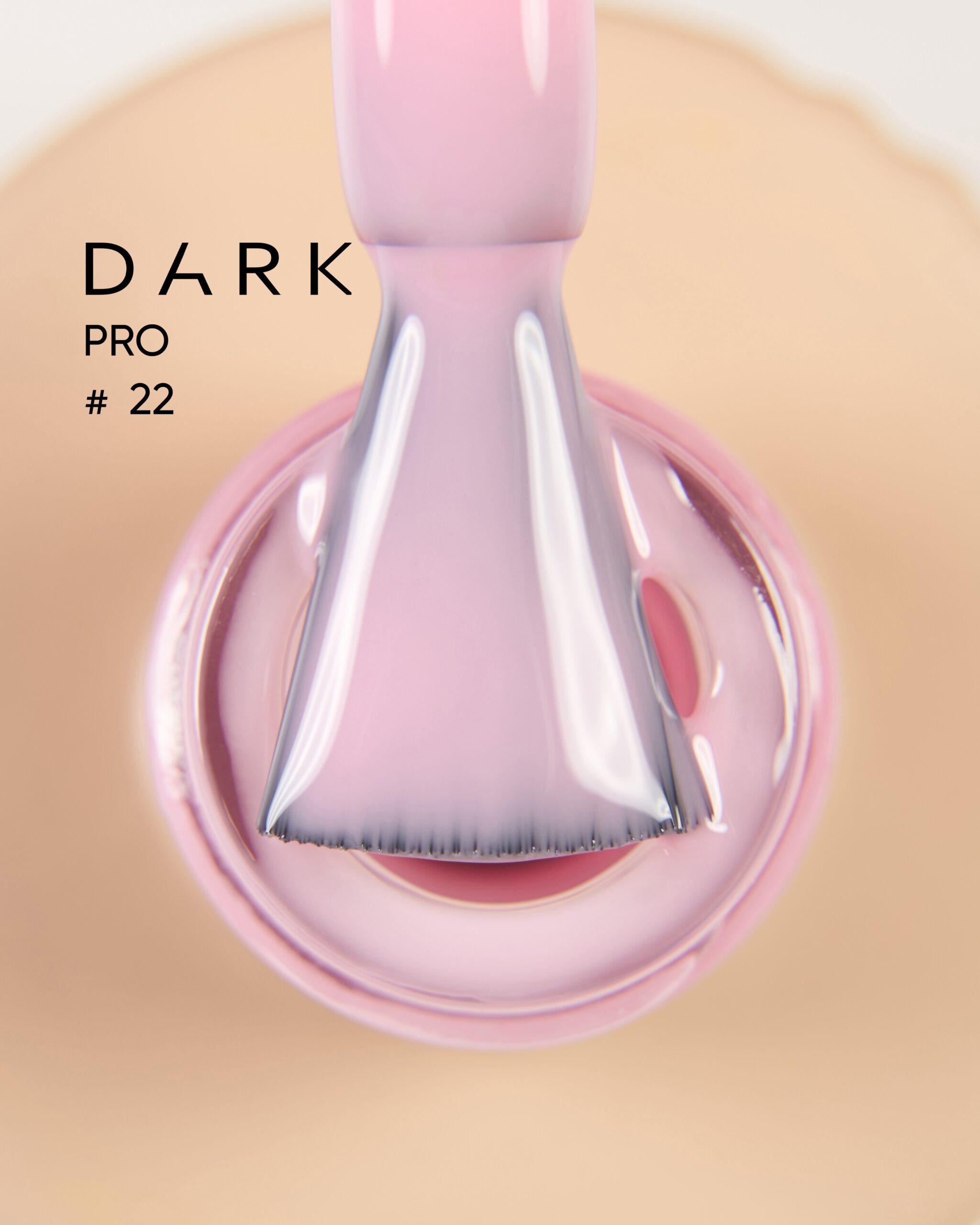 DARK PRO Base 22, 30 ml – base em tom de rosa