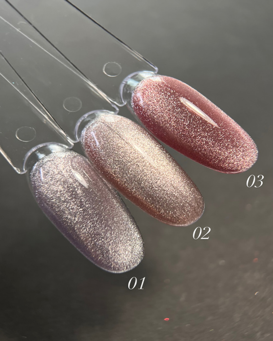 DARK Gel Polish Cat Eye 03, 10 ml - Image 2