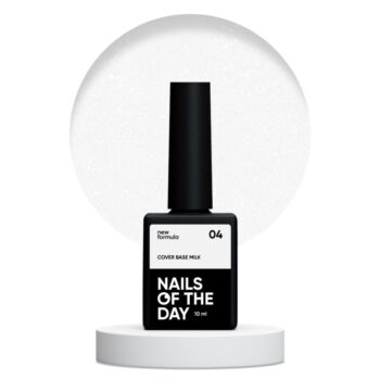 NAILSOFTHEDAY Cover Base milk 04 Nova Fórmula, 10 ml