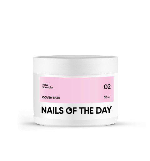 NAILSOFTHEDAY Cover base NEW FORMULA 02, 30 ml