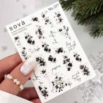 Autocolantes de água para unhas SOVADECOR 277