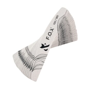 F.O.X Limas descartáveis (meia-lua) 100/180, 25 un.