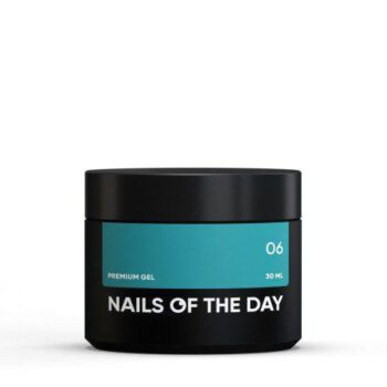 NAILSOFTHEDAY Premium Gel 06 – turquesa, 30 ml