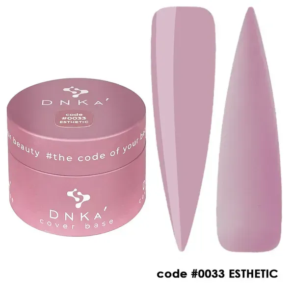 DNKa' Cover Base #0033 Esthetic – base de Verniz de Gel camuflante 30 ml
