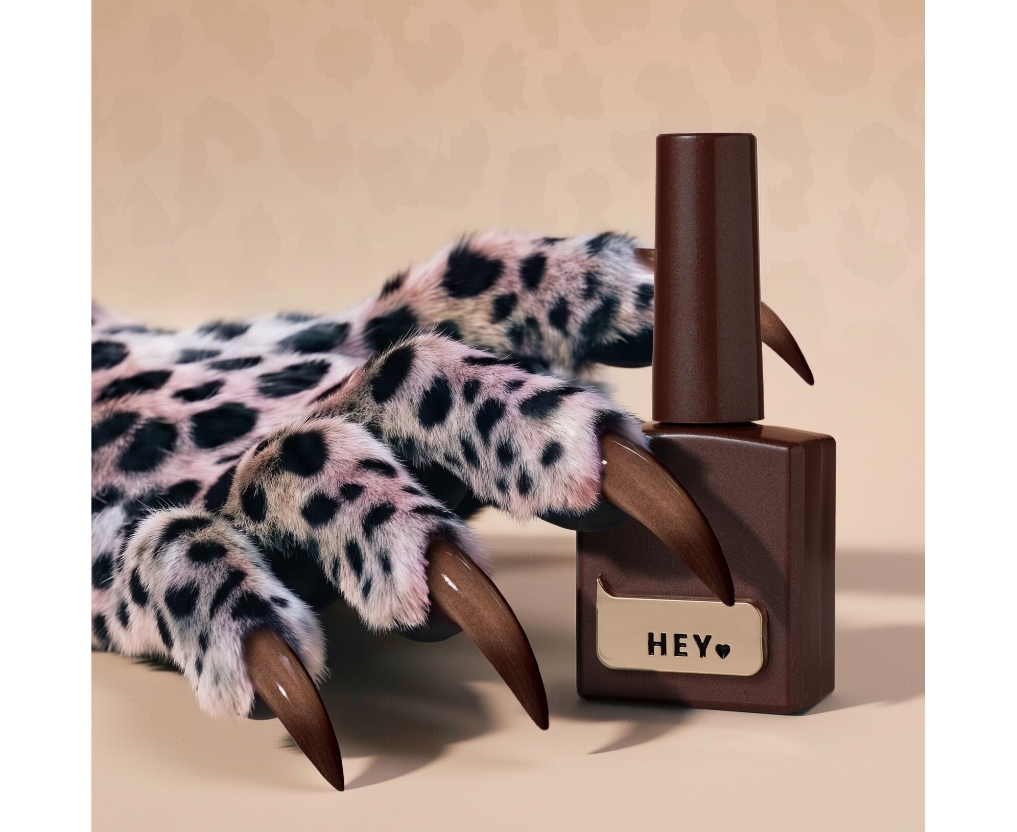 HEYLOVE Cat Eye Gel Polish Maine Coon 15 ml – verniz de gel efeito olho de gato castanho - Image 3