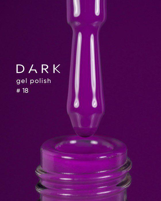 Verniz de Gel Dark gel polish 18, 6 ml