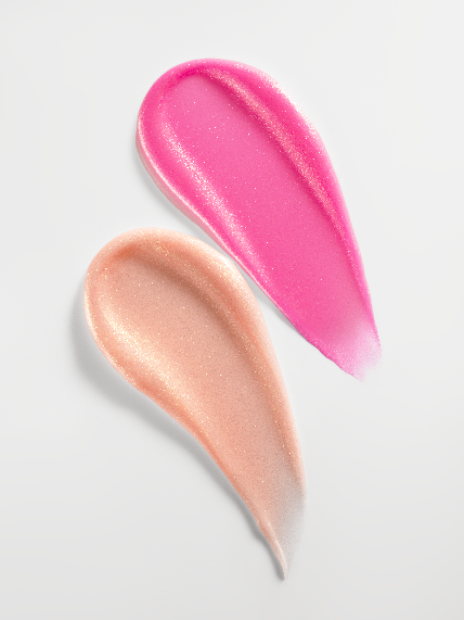 F.O.X Shine Gel Peach, 15 ml – gel com glitter fino - Image 2