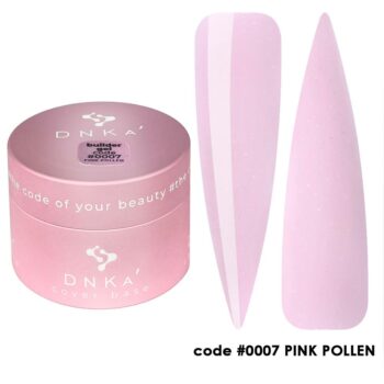 DNKa’ Builder Gel #0007 Pink Pollen, 30 ml