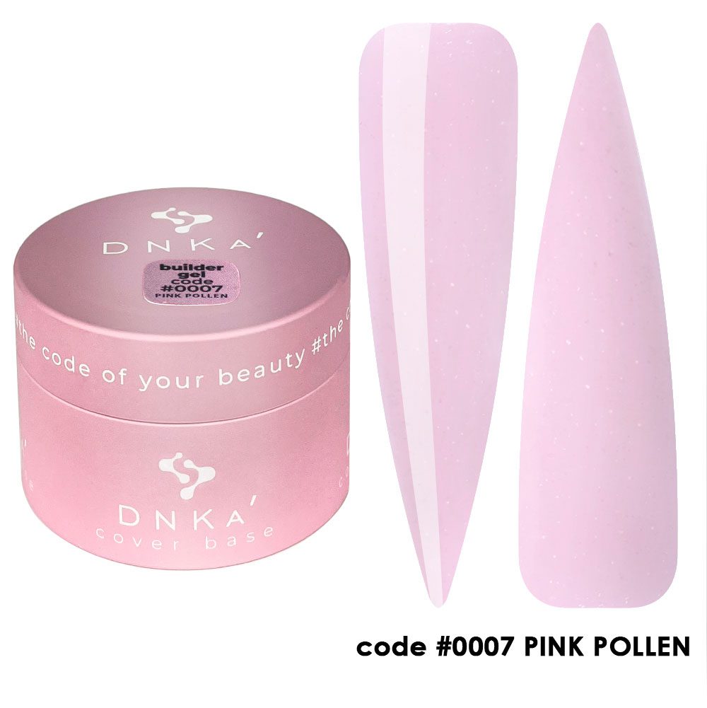 DNKa’ Builder Gel #0007 Pink Pollen, 30 ml