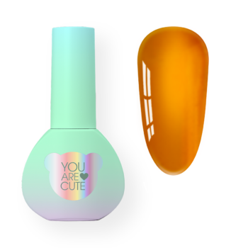 YOUARECUTE VITRAGE Color 136 – verniz gel vitral laranja 5 ml