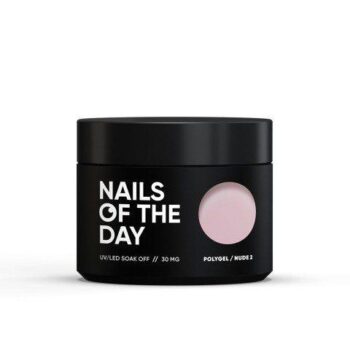 NAILSOFTHEDAY Polygel 02, 30 ml – nude bege leitoso