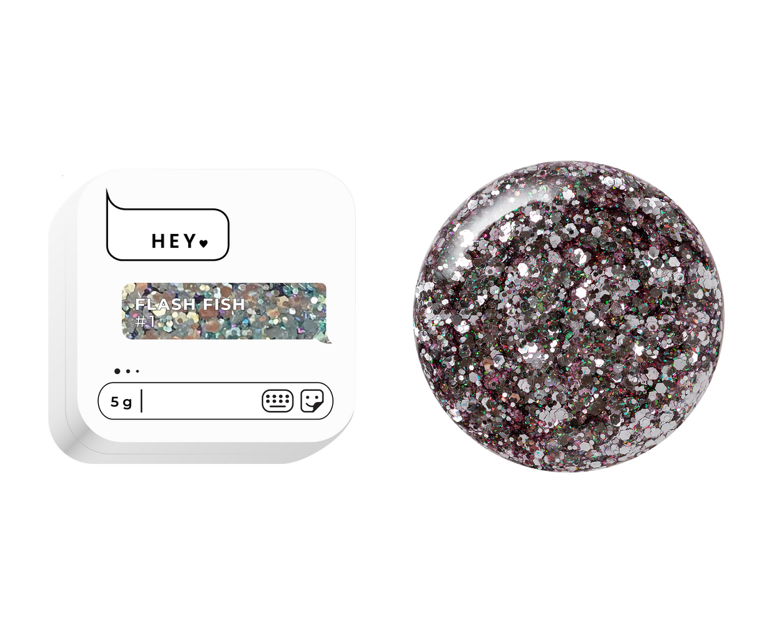 HEYLOVE Flash Fish #3 – gel para decoração, 5 g
