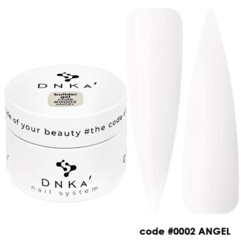 DNKa' Builder Gel #0002 Angel, 30 ml – gel leitoso para modelação de unhas