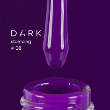 DARK Stamping Polish 08 purple, 8 ml