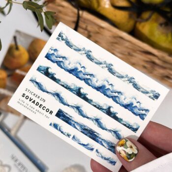 Autocolantes de água para unhas SOVADECOR 179